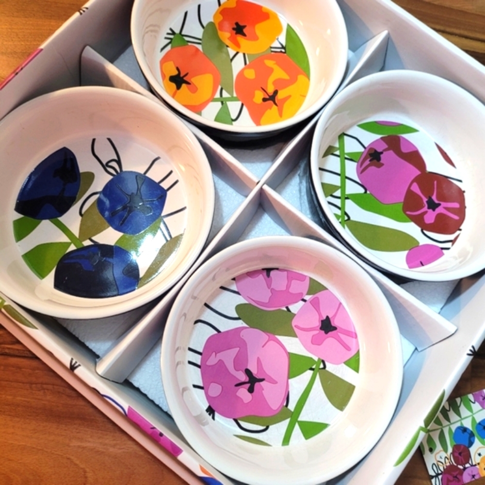 NIB! Sagaform, 4-Pack Scandanavian Designer "Season" Oven Dishes, Bjork-…